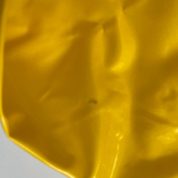 NWT Tory Sport Yellow Rain Coat Rain Jacket Womens Size XS/S Yellow Anorak - Picture 11 of 15